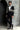 Black Sequin Chevron Stripe Tuxedo