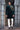 Velvet Emerald Indo-Western Set