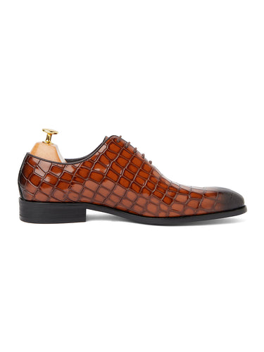 Croc British Oxford - Brown