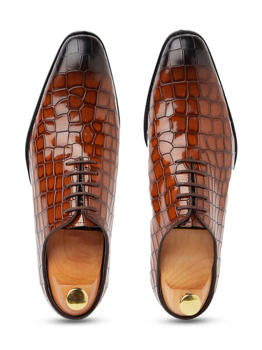 Croc British Oxford - Brown