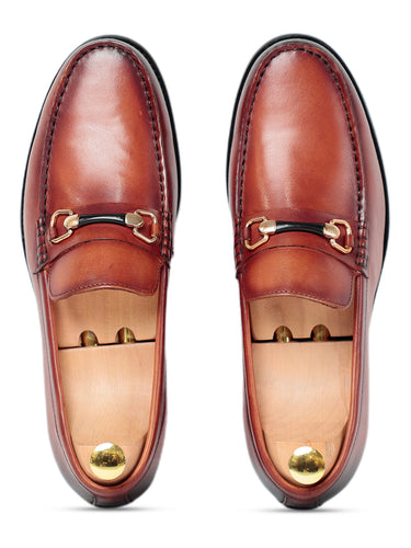 Glen Horsebit Slip On Brown