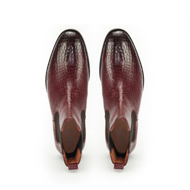 Croco Boot Wine