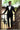 Peacock Emebellished Tuxedo
