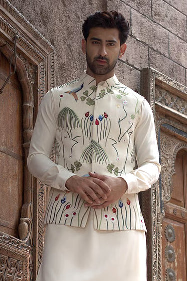 Lycra Gardenia Embroidery Set