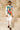 Lycra Floral Nehru Jacket Set