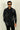 Lycra Black Handprinted Shirt