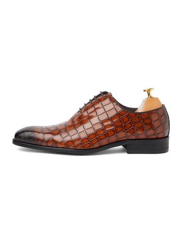 Croc British Oxford - Brown