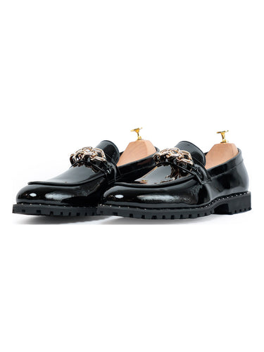 Chris Chapman Patent Black Slip On