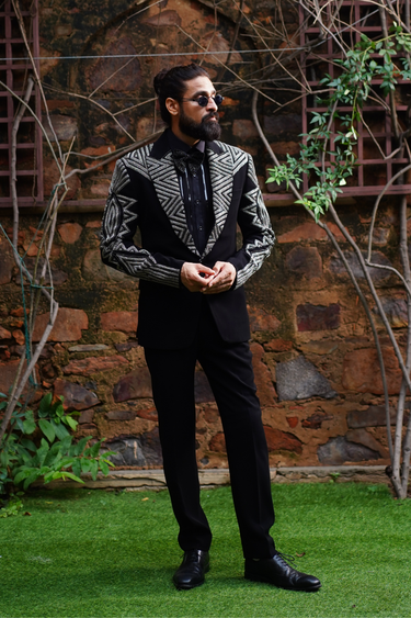 Black Embellishment Tuxedo