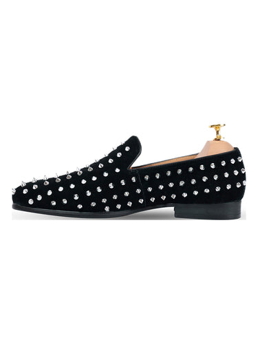 D Bent Studded Slip On