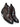 Diago Croc Ankle Coffee Boots