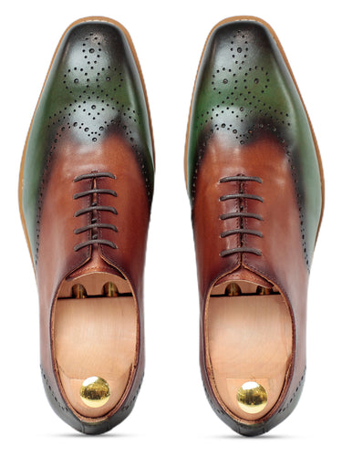 Ethen Green Brown Oxford