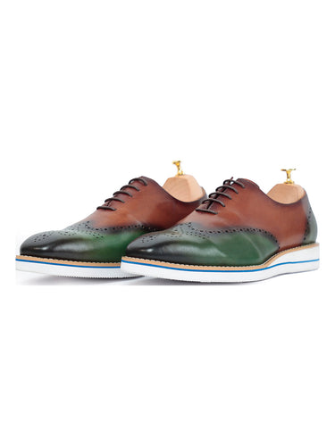 Ethen Green Brown Oxford