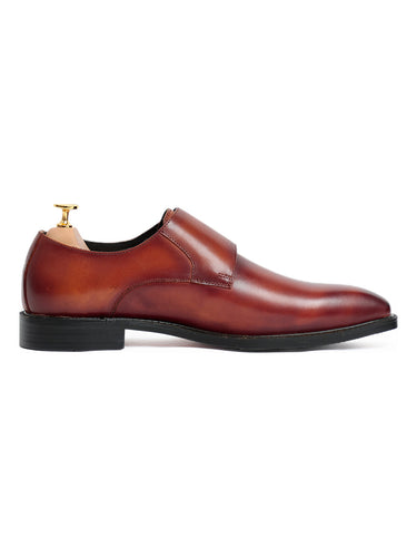 Julius Classic Brown Monk Strap