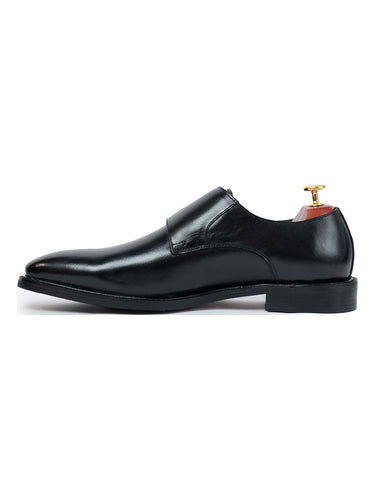 Julius Classic Monk Strap Black