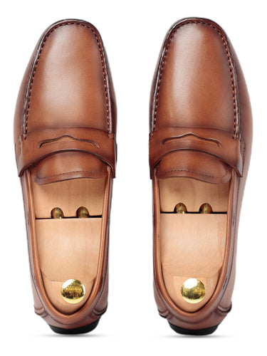 Markchapman Driving Moccasins Brown