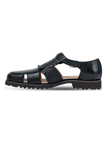 Pacho Leather Sandal Black