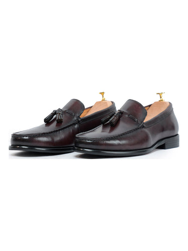 Stalwart Coffee Tassel Slip On