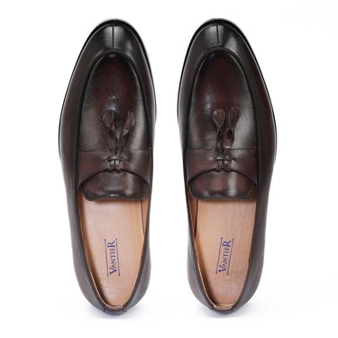 Spanish Tassel Coffee Loafers