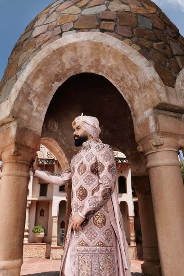 Raw Silk Maharaj Sherwani