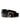 Vantier Luxury Black Patent Leather Belt, Gold Buckle A18