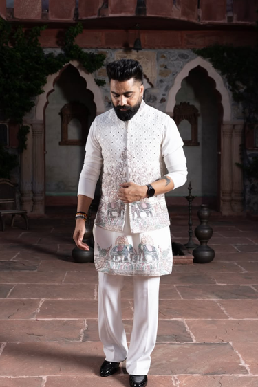 Ivory Artisan Bundi Jacket