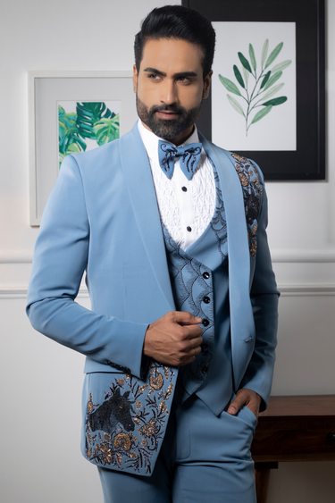 Sky Blue Tuxedo
