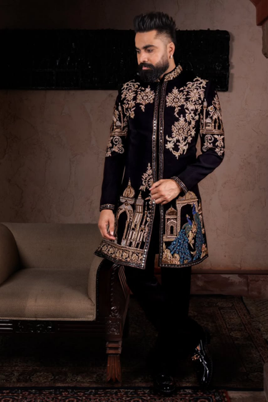 Peacock Heritage Indo-Western