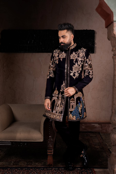 Peacock Heritage Indo-Western