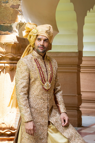 Imperial Gold Sherwani