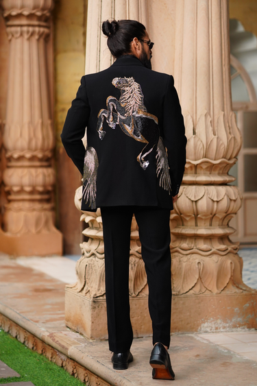 Striking Horse Tuxedo