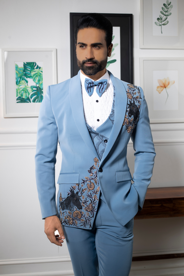Sky Blue Tuxedo